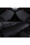 Artificial Leather Black 3 Piece Car Seat Cushion Seat Protector