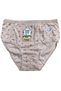 6-Pack Economical Package 100% Cotton Breathable Floral Fabric High Waist Women's Bato Panties Ozta6120 - 6