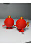 2-Piece Christmas Standing Ball Ornament - 2