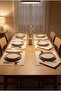 Tissue |   12-Piece Linen Tableware Presentation Set, 6 Napkins, 6 American Servings - 4