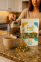 100 Gr Gluten-Free Relax Peaceful Tea – Lemon Balm Lavender Chamomile Yarrow Blend Relaxing Herbal Tea - 6