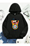 Mickey Printed 100% Cotton Kangaroo Pocket Hooded Kids Sweatshirt