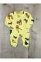 Safari Animal Patterned Soft Baby Romper – 0-3 Months – 3-6 Months – 6-9 Months-3-6 Months - 2
