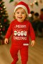 New Year's Themed Baby-Child 2-Piece Tracksuit Set (Sweatshirt-Elastic Waist Sweatpants) - 3