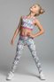 Artletics Girls' Patterned Sports Crop Tank Top - 3
