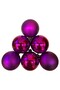 6 Pieces Cute Ball Christmas Tree Ornament 6 cm - 2