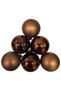 6 Pieces Cute Ball Christmas Tree Ornament 6 cm