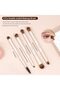 - 7-Piece Makeup Brush Set (Beige) - 3
