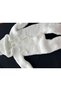 Hand Knitted White Color Children's Romper - 5