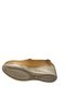 Women's Khaki Leather Full Orthopedic Ballet Shoes - 5