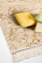 Home Non-Slip Base Djt Toilet Set Star Leather Fringed Marble E5033 Cream - 3