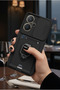 Redmi Note 13 Pro Plus Case Camera Protection Sliding Card Holder Stand Lanyard Colorful Cover