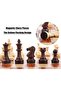Magnetic Folding Travel Chess Board Set with 2 Storage Bags (24.5x21.3x2cm) - 2