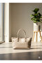 Women's Synthetic Leather Shoulder Bag - 6
