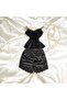 Black Lace Velvet Pajama Set Stylish and Comfortable - 4