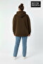 Women's Plus Size New York Printed Hooded Thin Sweatshirt Spr26Bswk962 - 3