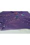 100% Cotton Ezgi Scarf with Floral Pattern Motifs and Beaded Crochet Writing, Kerchief, Mevlit Shawl - 6