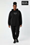 Women's Plus Size Hooded Comfortable Fit Hoodie – Milano Italia Printed Thin Sweatshirt Spr26Bswk967