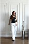 White Palazzo Pants - 3