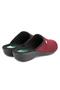 Darcie Anatomical Heel Is Upright. Women's Slippers Burgundy - 4