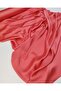 Thin Satin Fabric in Pomegranate Flower Color Width: 140 cm - 2