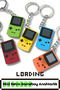 Retro Colorful Gameboy Mini Keychain |   Nostalgic Gift Special for Game Lovers |   Bag Accessory Charm