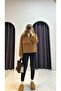 Teddy Plush Half Zip Sweatshirt