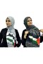 قطعتان من قماش الفيلستيني بنمط بوشي طويل