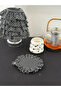 Dottie Linen Round Coaster