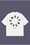 Allsaint Chrome Boxy Fit Oversized Unisex %100 Cotton Pack T-Shirt – Printed T-Shirt |   Streetwear