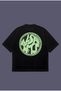 Allsaint Green Boxy Fit Oversized Unisex 100% Cotton-Pack T-Shirt – Printed T-Shirt |   Streetwear