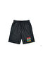 Women Men Unisex Eat Train Repeat Printed Black Combed Cotton Shorts Relaxed Fit Elasticated Casual Sports Shorts