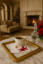 Handcrafted Premium Coffee Presentation Coaster – Embroidered Stylish Presentation Coaster Gift Special Item - 3