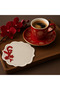 Handcrafted Premium Coffee Presentation Coaster – Embroidered Stylish Presentation Holder, Special Gift Item - 3