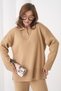 Basic Oversized Polo Yaka Triko Bottom-Top Set Aw25Au0047 - 4