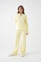 Basic Wick Knit Detailed Half Zipper Knitwear Bottom-Top Set Aw25Au0045