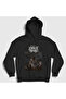 Unisex Black Legacy Non Est Deus Hooded Sweatshirt 582683Tt