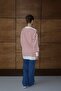 25034 Women's Oversized Striped Balloon Sleeve Long Sweater Red - 5