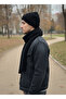 Men's Wool Winter Thessaloniki Knitted Beanie Scarf Two-Piece Set - 4