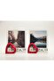 2-Piece Heart Note and Photo Holder-Note Holder-Card Holder-Note Holder-Photo Holder-Desktop Organizer - 2