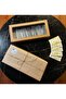 85 قطعة من المناديل المبللة ذات النمط الزهري الأصفر - مناديل مبللة للاستخدام مرة واحدة - مناديل مبللة ذات نمط أنيق مع عبوة هدايا