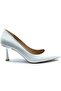 Feles 7 cm heeled stiletto women's shoes white - 2