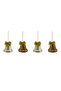 Hanging Bells Gold 6cm 4Pcs/Box