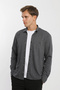 Collar Buttoned Long Sleeve Snap Fastener Cotton Lycra Men's Shirt - 2