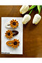 Hair Clip Special Sun Design Handmade 3-Piece Snap Clip Set - 3