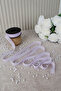 Purple Napoli Linen Ribbon 2.5 cm 20 meters - Gift Box, Wedding, Engagement, Dowry, Gift, Decoration, Party - 3