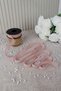 Pale Pink Napoli Linen Ribbon 2.5 cm 20 meters - Gift Bags, Wedding, Engagement, Dowry, Gifts, Decoration, Party - 3