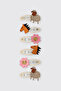 Baby Girl Figured Snap Buckle Set