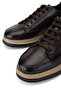 Men's Genuine Leather Brown Casual Shoes - 4