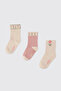 Baby Girl 3-Piece Socks